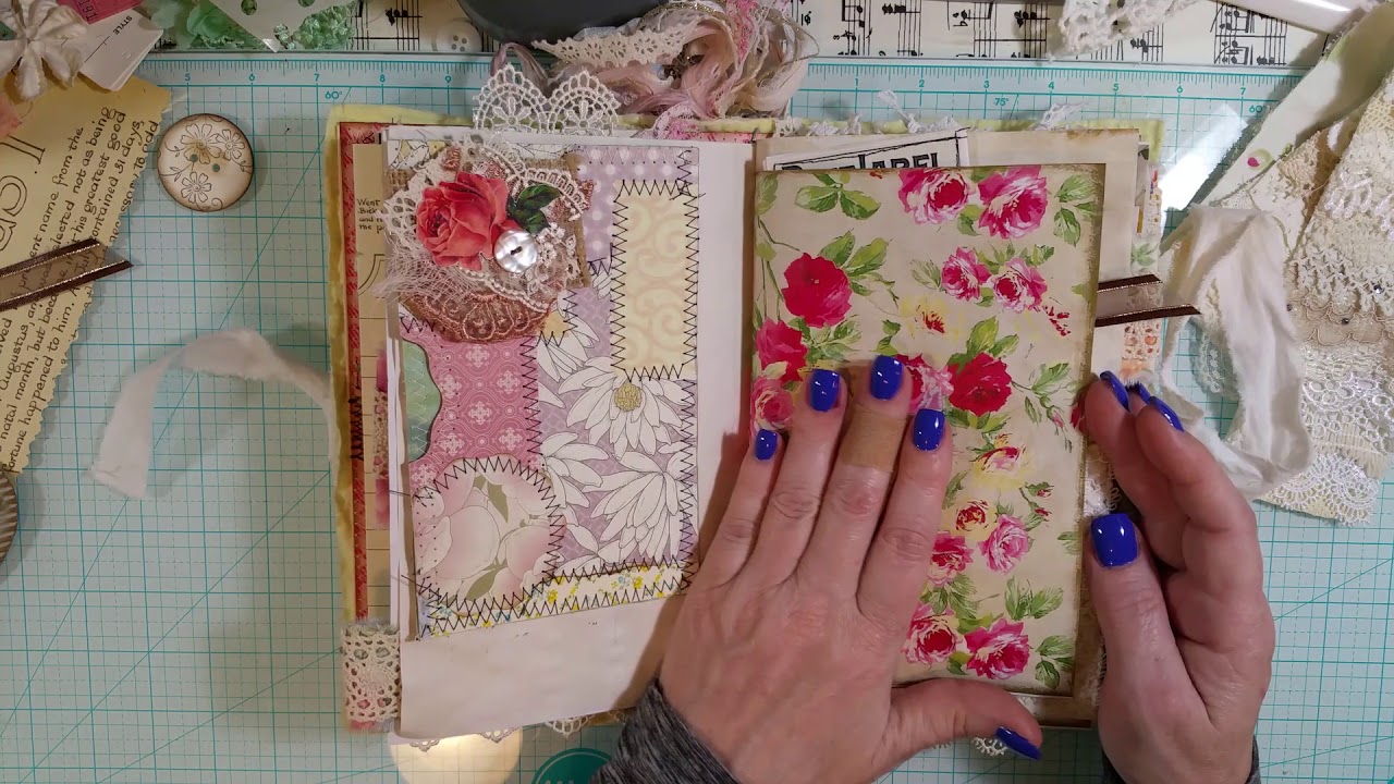 Mixed Media & Collage Paper Shabby Chic Vintage Junk Journal etna.com.pe
