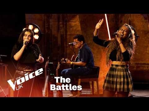 Teodora and Sonna sing 'Bad Dreams' by Teddy Swims | The Battles | The Voice UK