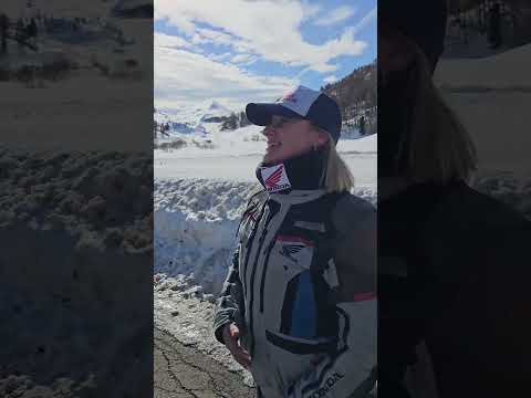 Col de Vars, 22 Febbraio 2026 con Honda Transalp 750