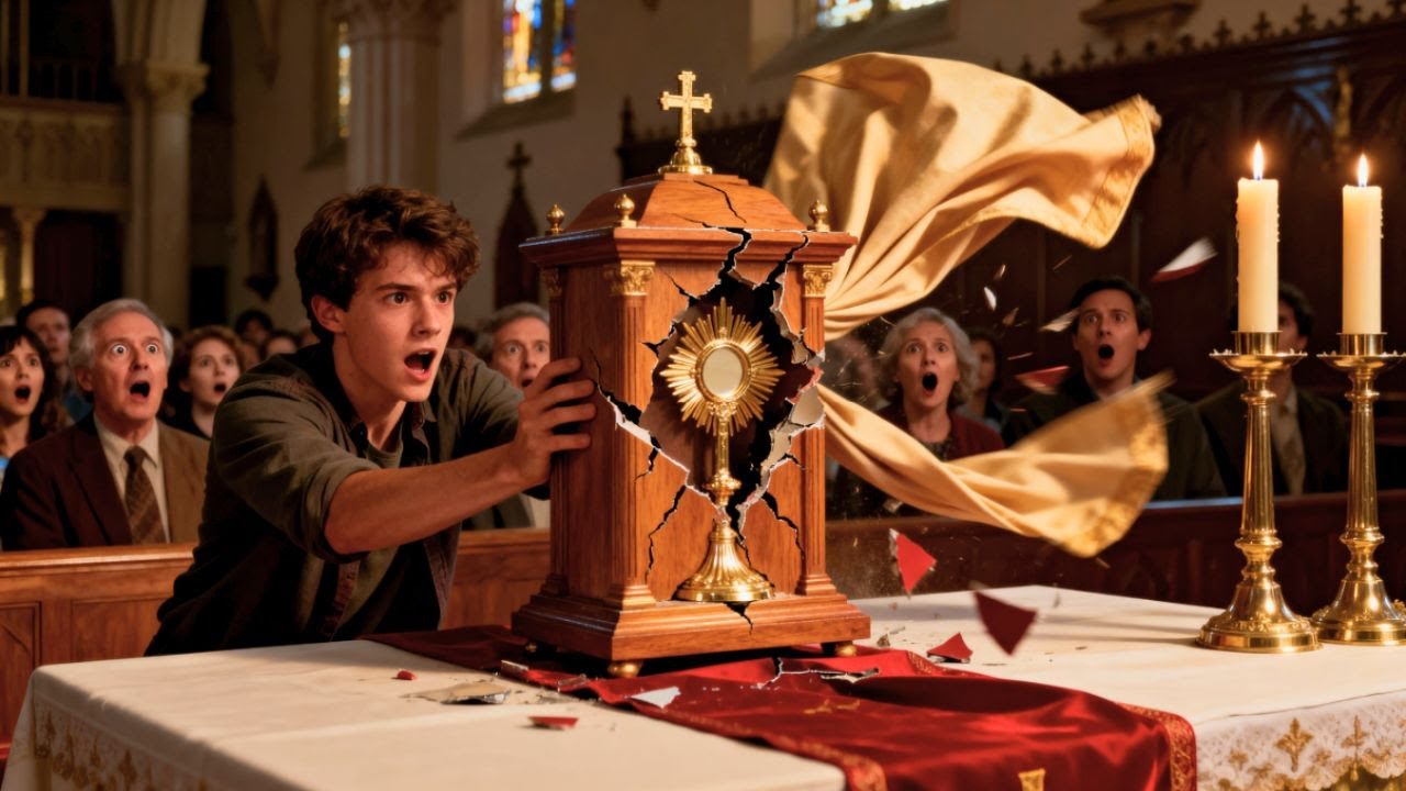 A Lecce, un giovane ha spezzato il tabernacolo… e il vento ha cessato immediatamente