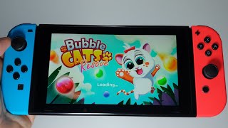 Bubble Cats Rescue Nintendo Switch gameplay screenshot 2