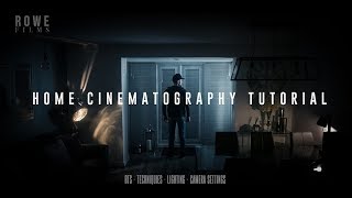 CREATE CINEMATIC SHOTS FROM YOUR HOME! BTS CINEMATOGRAPHY TUTORIAL