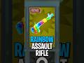 I LEAKED THE RAINBOW ASSAULT RIFLE IN 1V1 WITH EVERY GUN