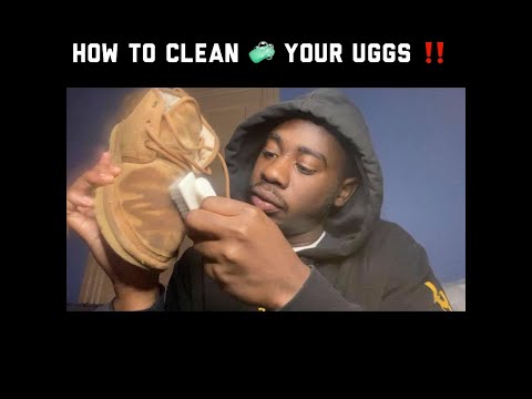 How to clean your uggs (Without ugg cleaner kit)‼️