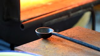 Forging a Borax Spoon