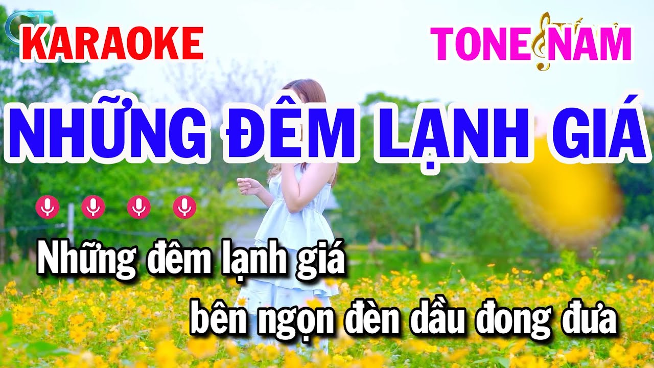 Những Đêm Lạnh Giá Karaoke Tone Nam Nhạc Sống Cha Cha