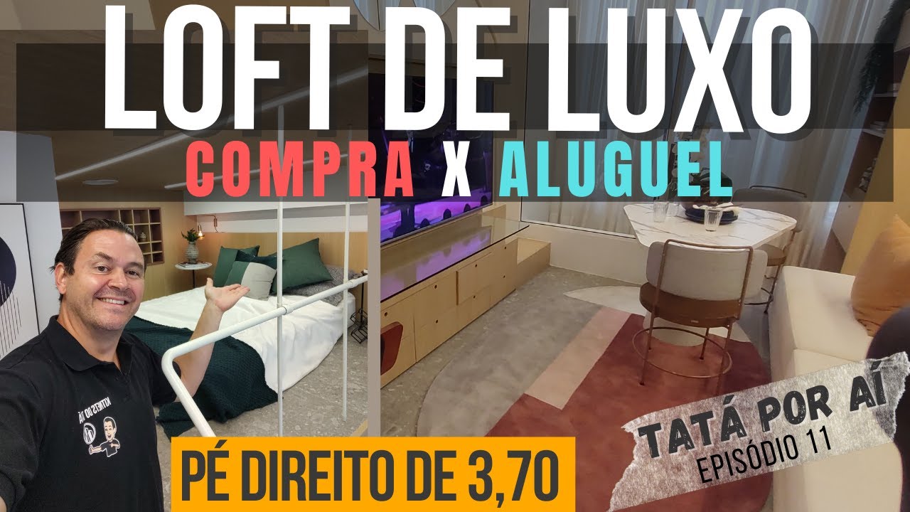 A KITNET de 3,70 m de altura! Tatá por Aí - Ep 11.