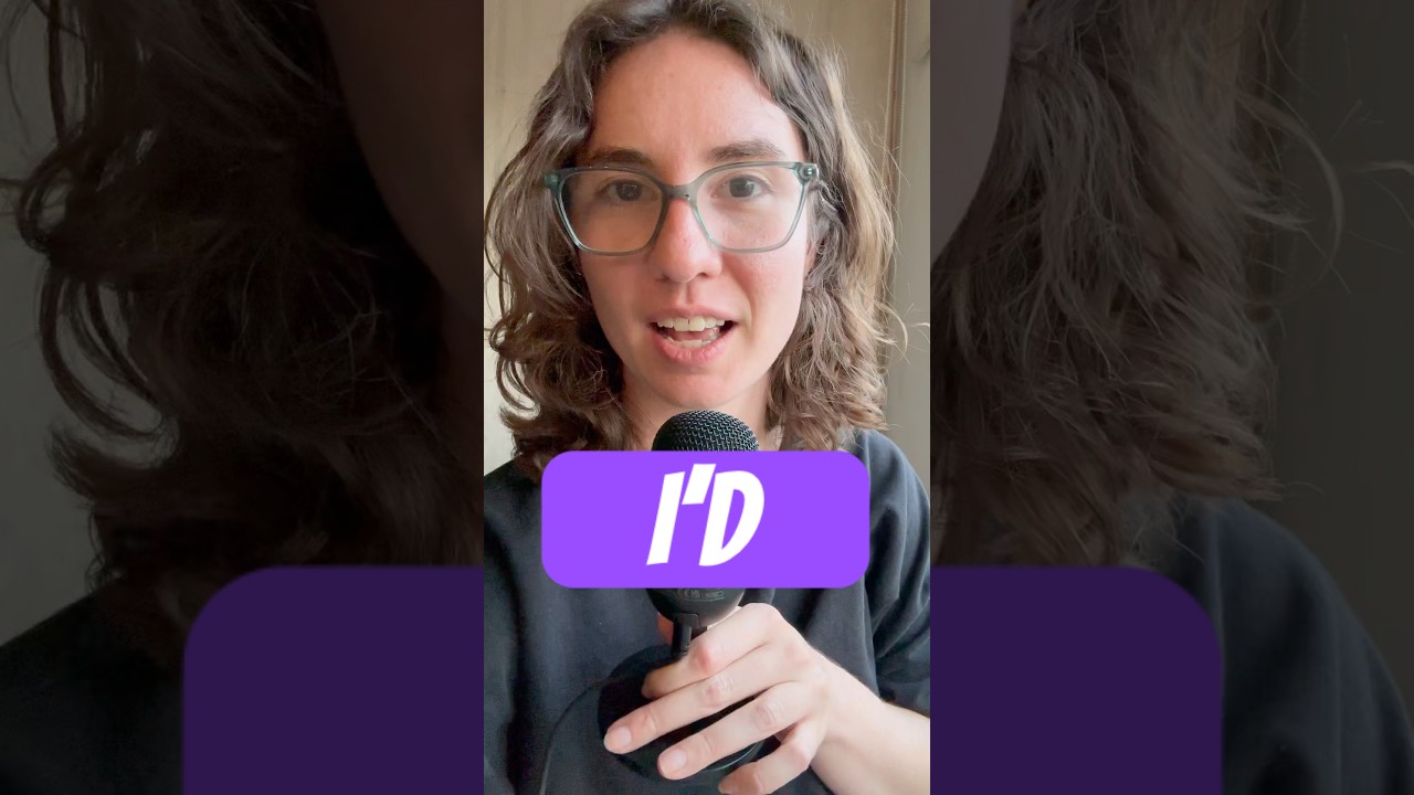 How to pronounce I’d 