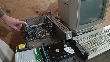 IBM PS/2 Model 70-382, 8512 Monitor & 52G9658 Keyboard Testing