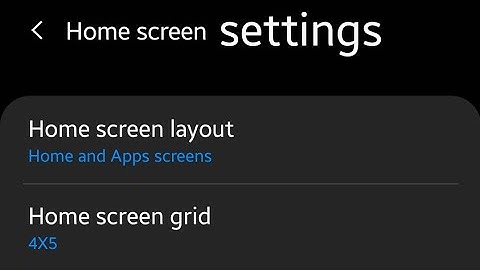 samsung a10, a20, a21s, a30, a50, a51, a71 home screen settings