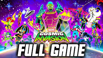 Marvel Cosmic Invasion - Gameplay Walkthrough Full Game (No Commentary)
