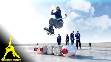 Freestyle Ice Skating: 180, 360, 540 Tutorial