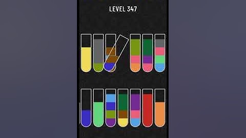 water sort game level 347