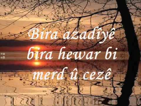 Şivan Perwer -Dilo ez bimrim lyrics