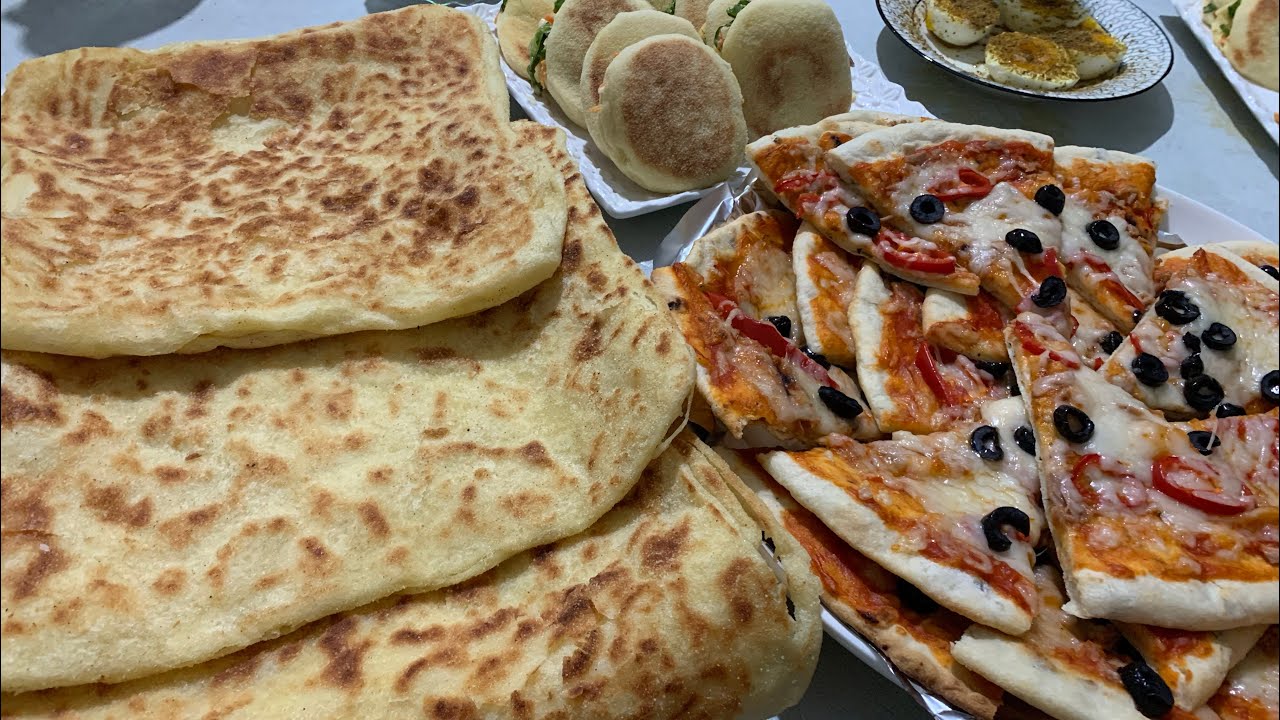 شاركت معاكم كب دوزنا نهارنا فرمضان طريقة الملوي و البطبوط بحشوة سهلة و بنينة 🌙