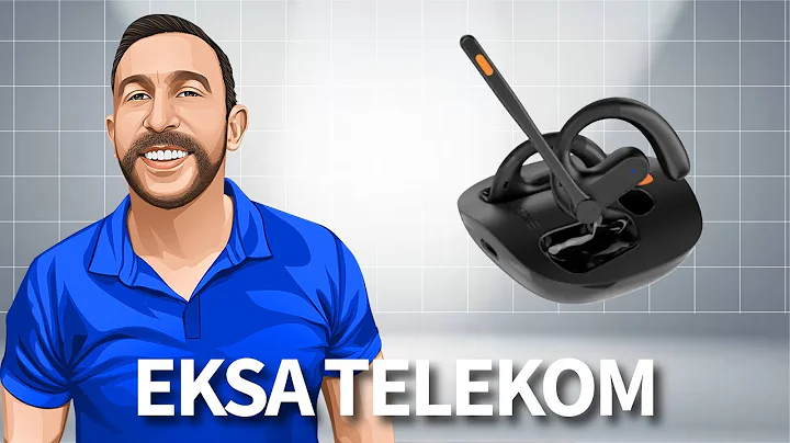 EKSA Telecom,  S30 AI Powered Open Ear Air Conduction True Wireless Headset