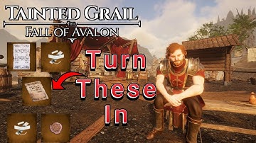 How to turn in bounties & scalps in Cuanacht. -Tainted Grail: The fall of Avalon