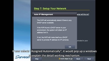 NVR3000 Installation Wizard