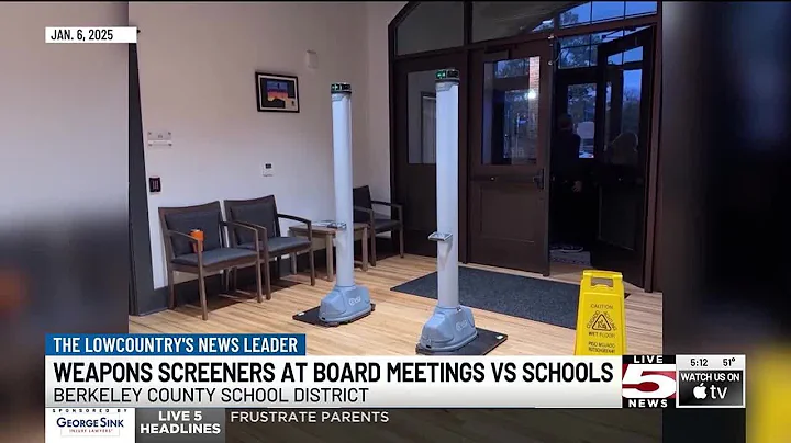 VIDEO: Weapons screeners at Berkeley County School board meeting frustrate parents