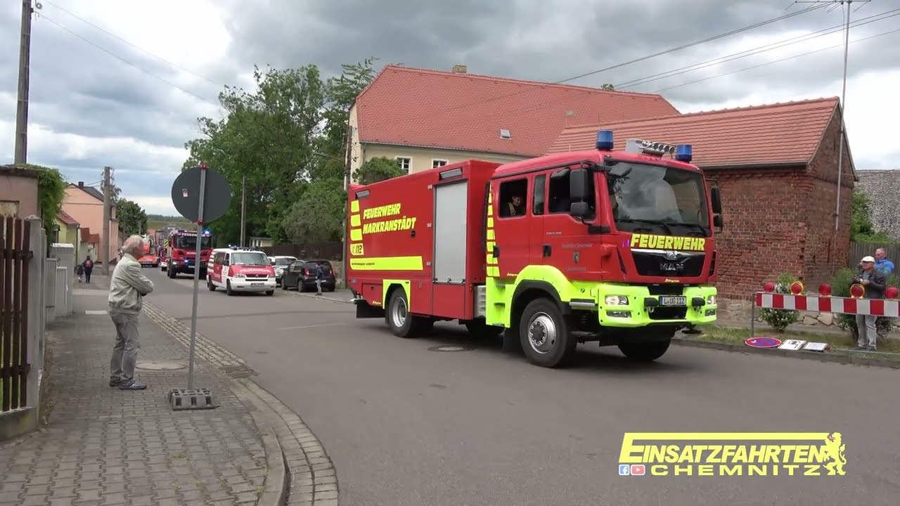 Festumzug Freiwillige Feuerwehr Dölzig 100 Jahre +12 Jahre Heimatfest über 40 Fahrzeuge