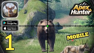 Apex Hunter: Animal Shooting - Level 1 to 20 - Mobile Gameplay Walkthrough (Android,IOS) Part 1