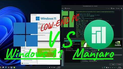 Windows 11 vs Manjaro: Gaming FPS Benchmark Test