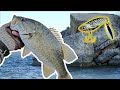 Catching DEEP Winter Bass | Fishing Spoon & Blade Lures