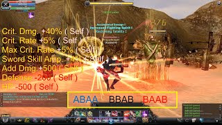 CABAL ONLINE (PH) Battle Mode3  Synergy Combo Combinations (BM3 BL) Combo Blader (Knucklet Striker)