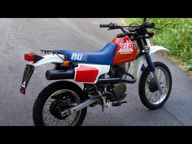 ホンダ　ＸＬＲ８０Ｒ　実動車両 オフロード!!【 HONDA XLR80R 】ホンダ/車両紹介 - YouTube