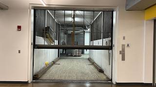 Huge Otis Freight Elevator at CCS Taubman Center, Detroit MI