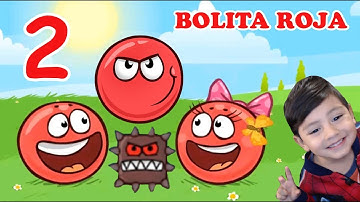La Bolita Roja en la Cueva 2 | Juego para niños Red Ball 4 | Juegos Infantiles para niños