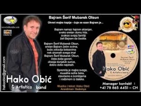 BAJRAM ŠERIF MUBAREK OLSUN- HAKO OBIĆ- (OFFICIAL AUDIO)