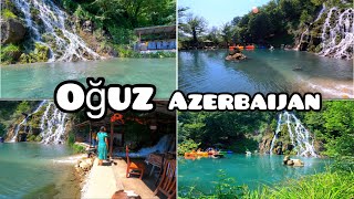 Oğuz.Azerbaijan/водопад /всё самое лучшее для туристов /живая форель