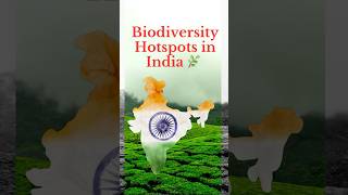 Biodiversity Hotspots of India 🌿 | UPSC Trick in 40 Seconds 🚀 | Learniverse IAS #shortsfeed #upsc