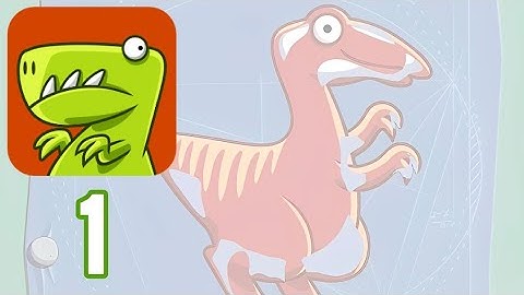 Crazy Dino Park - Gameplay Walkthrough Part 1 - Tutorial (Android, iOS)