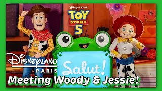 Disneyland Paris: Meeting Woody & Jessie! (At Disney Adventure World)