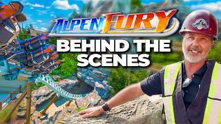 Canadas Wonderland Alpenfury Behind The Scenes - Building A Roller Coaster- Episode 1