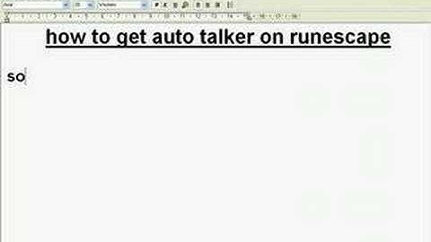 how to get autotalker very easy