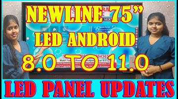Led Panel android 11.0 / 4GB RAM / 32+32 Storage / without OPS
