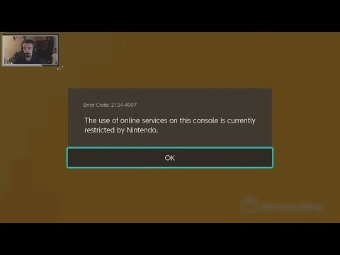 This is what happens when your Nintendo Switch account gets banned