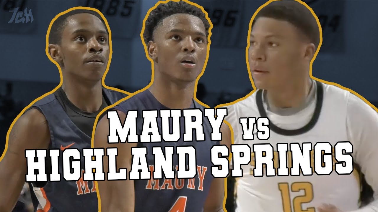 INSANE FINISH to WIN State Championship 🏆 | Maury vs Highland Springs ...