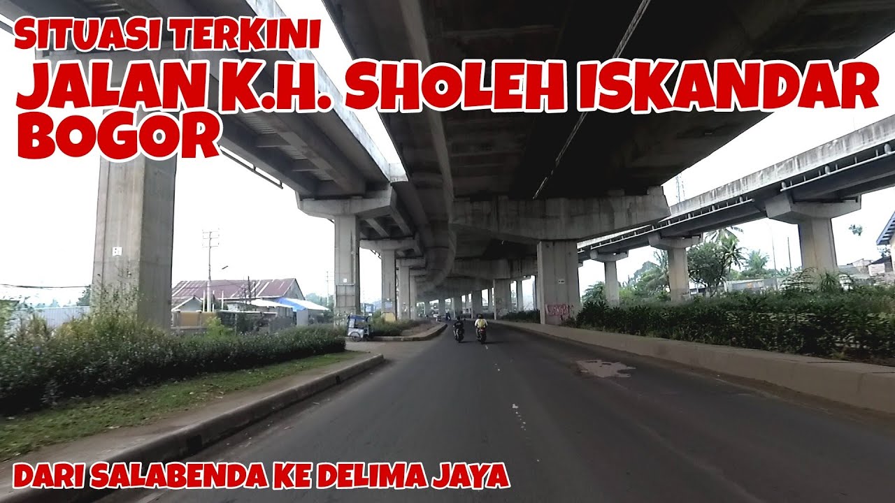 Situasi Terkini Jalan Sholeh Iskandar (Jalan Baru), Tanah Sareal, Kota Bogor | April 2022 | Motovlog