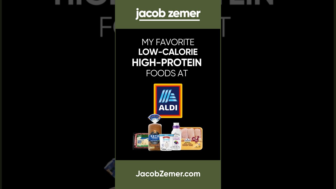My Favorite Low Calorie High Protein Foods at ALDI