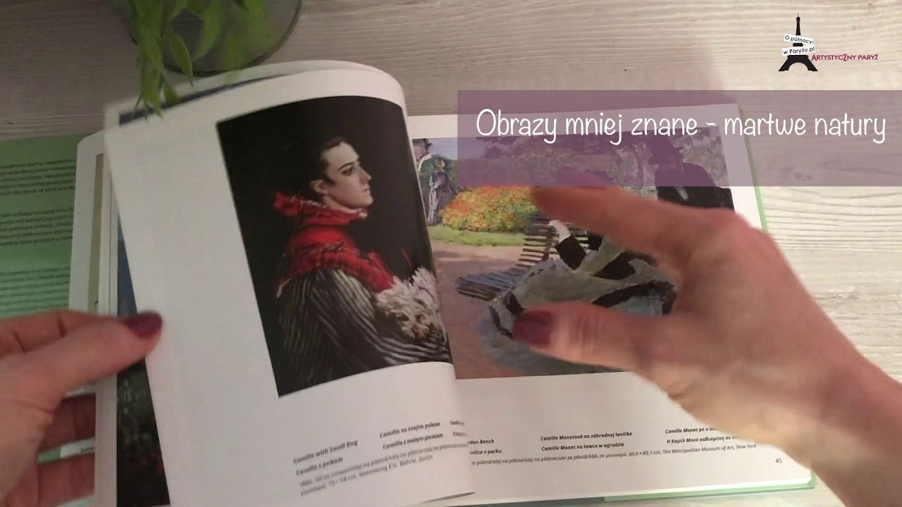 "Claude Monet" album wydawnictwa Konemann