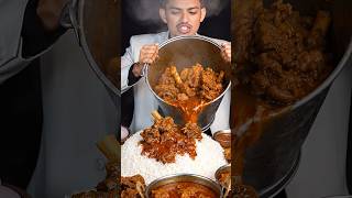 Bucket Mutton Nalli Mukbang Challenge 🔥 #mutton #chellenge #food #mukbang