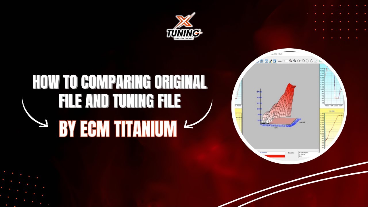 Hướng dẫn so sánh file gốc và file tuning bằng thiết bị ECMTitanium | XTuning