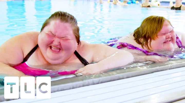 "I'm A Dolphin": Amy and Tammy Go Swimming! | 1000...