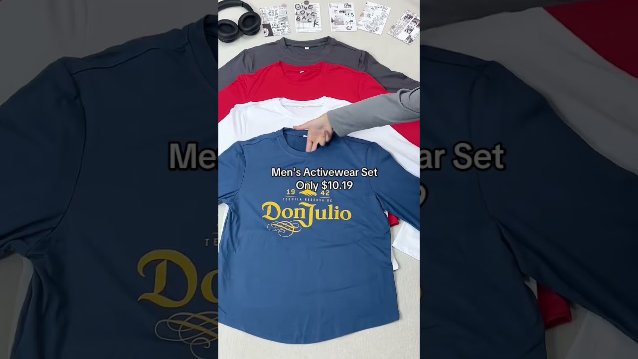 Premium Men's Activewear for Ultimate Comfort & Style 