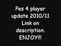 PES 4 2010/11 Update transfer Option File