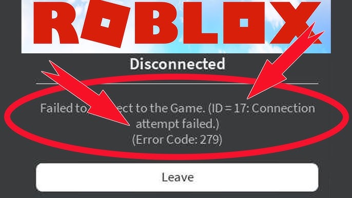 Failed to connect to game error code ID = 17 Error code 279 - Engine Bugs -  Developer Forum